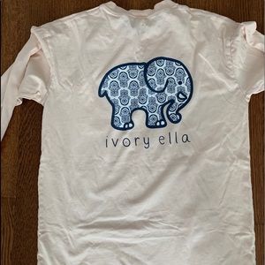 Pale Pink ivory ella long sleeve